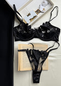 Ensemble Broderie Noir